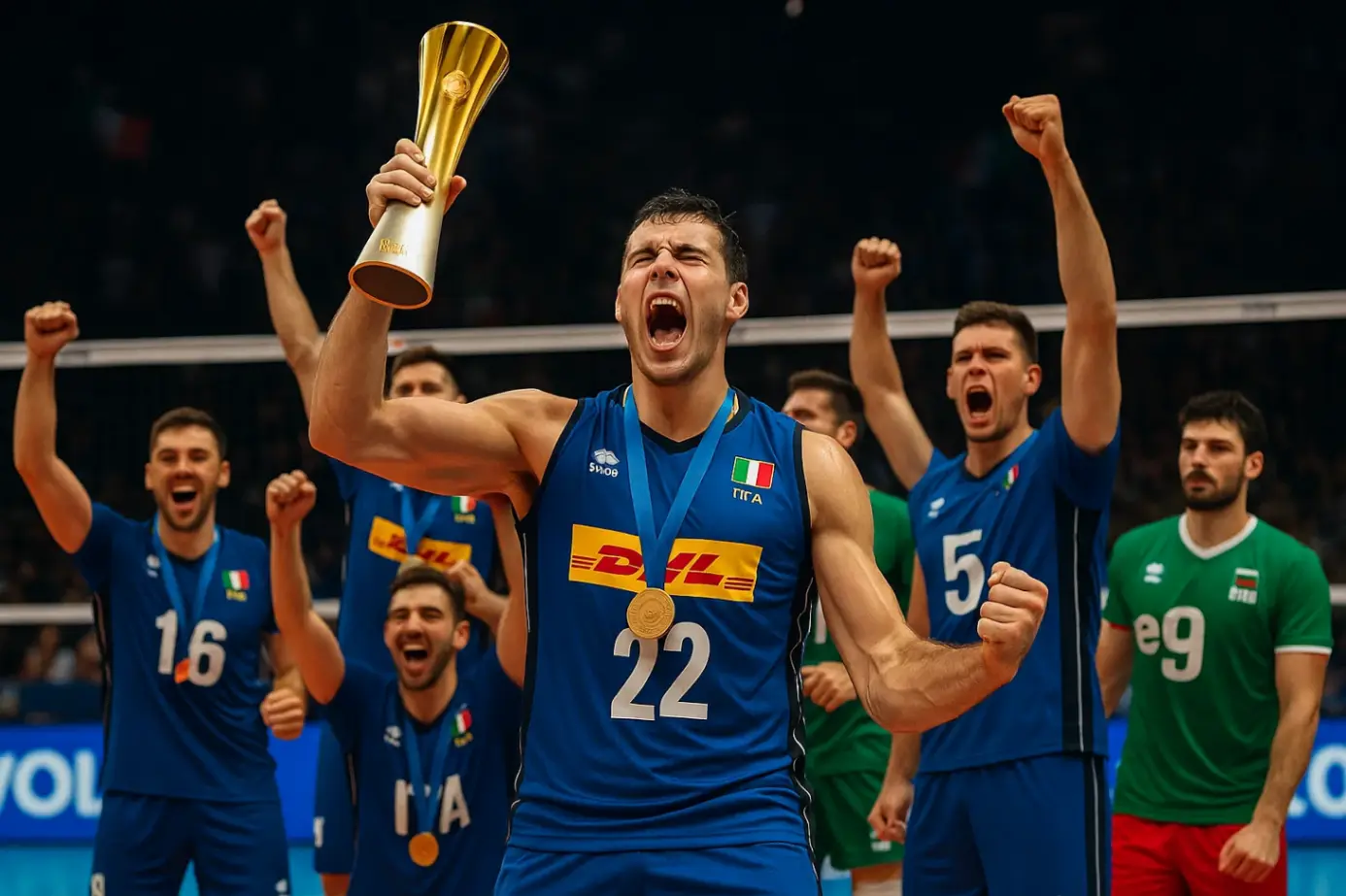Италия vs Болгария: как Италия защитила титул мира по волейболу 2025